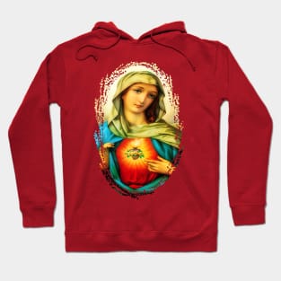 Immaculate Heart of Virgin Mary Catholic Saint A-101521 Hoodie